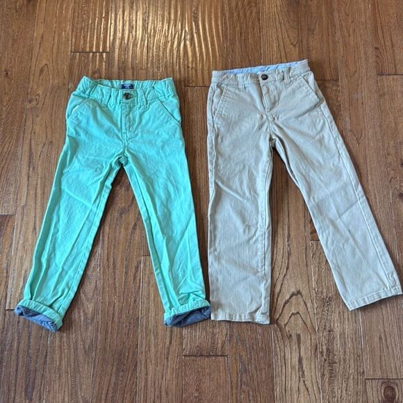 Boys Chino khaki pants bundle Janie & Jack Old Navy 5 - Picture 2 of 10